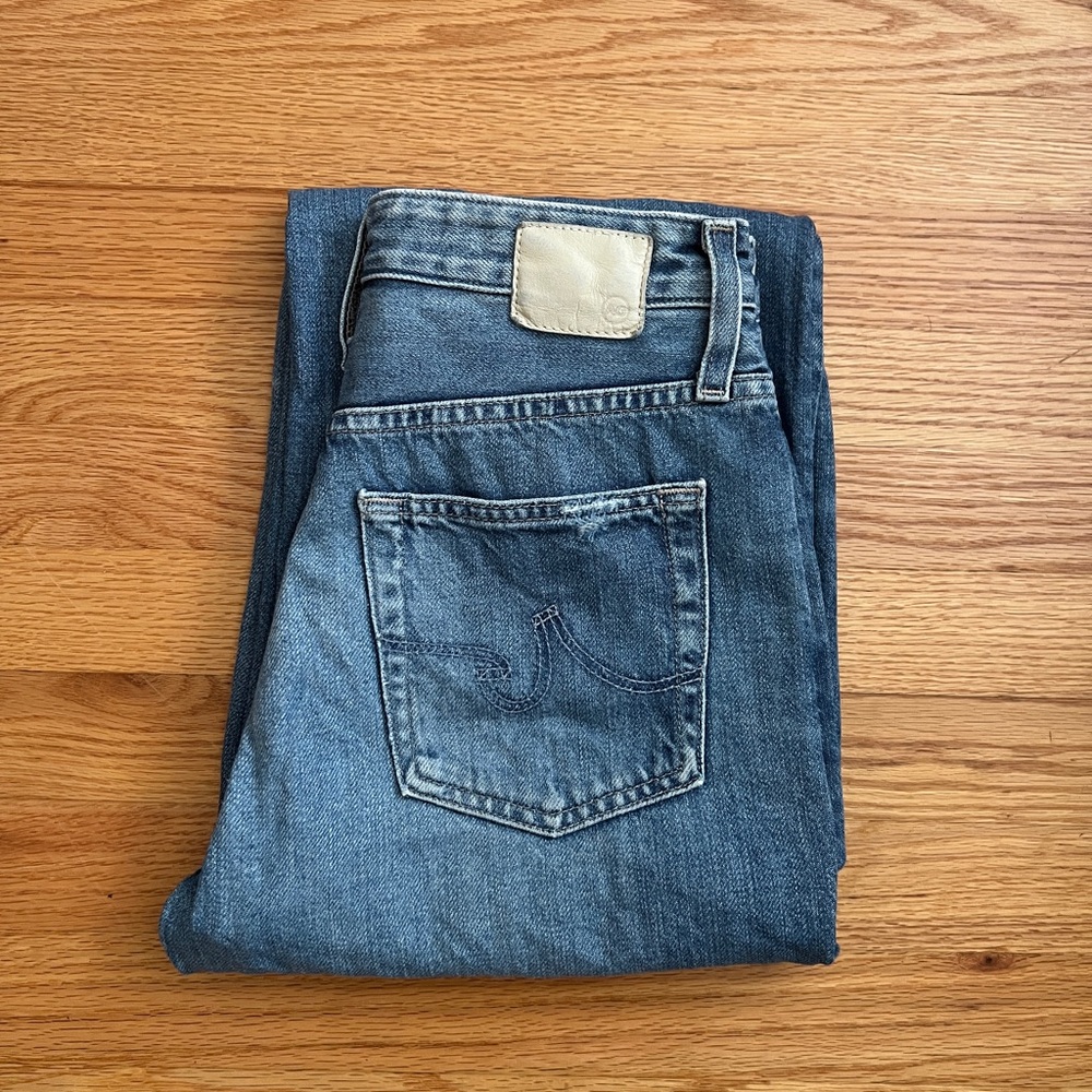 AG Adriano Goldschmied Faded Blue Jeans